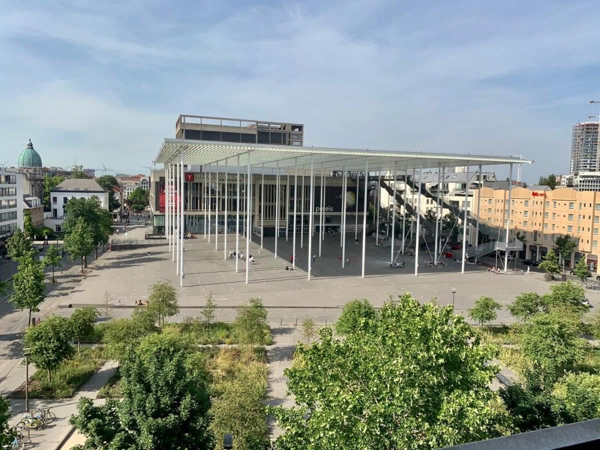 Theatersquare Apt Terrace Cityview Antwerpen Kültér fotó